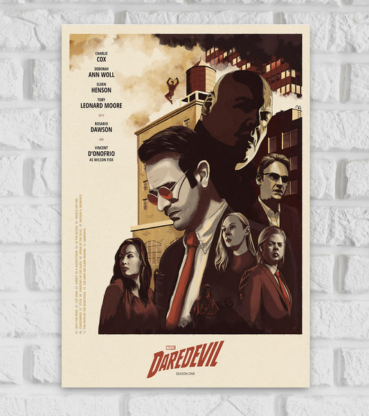 Daredevil Movie Series Artwork
