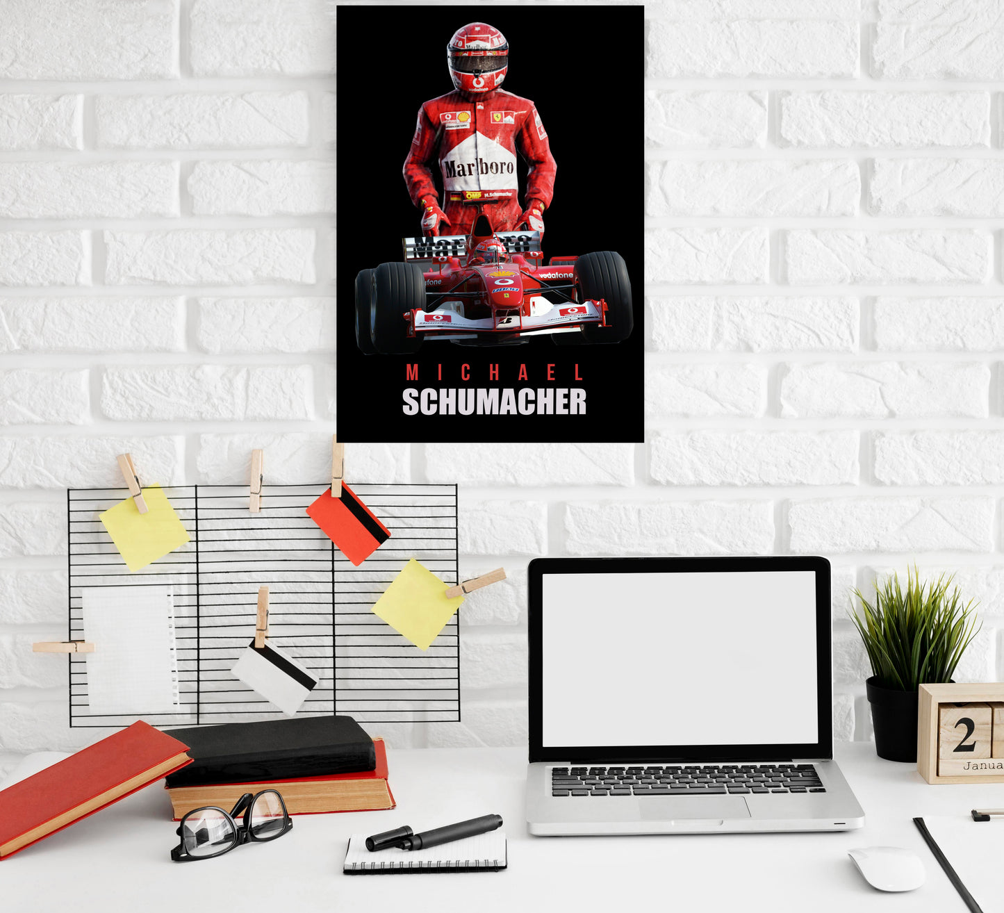 Michael Schumacher Motorsports Art work