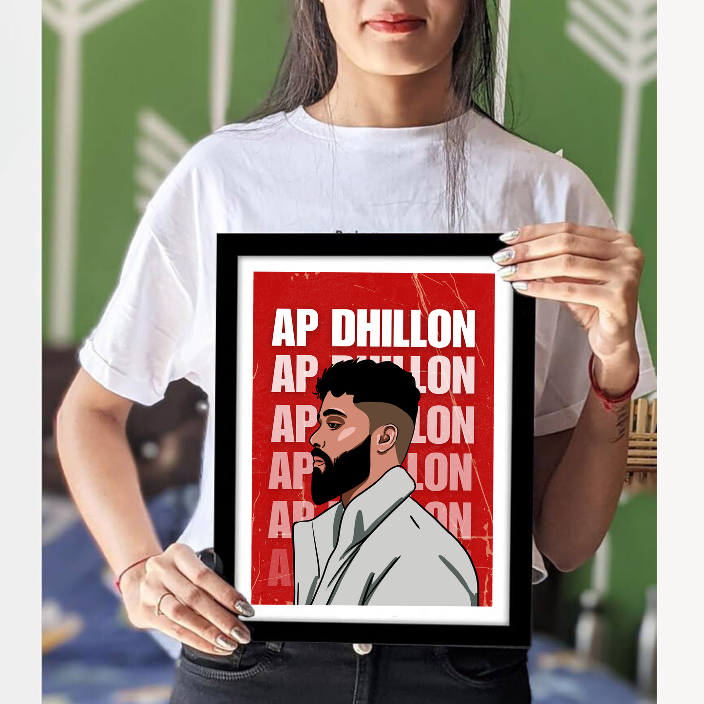 AP Dhillon Singer Actor Artwork