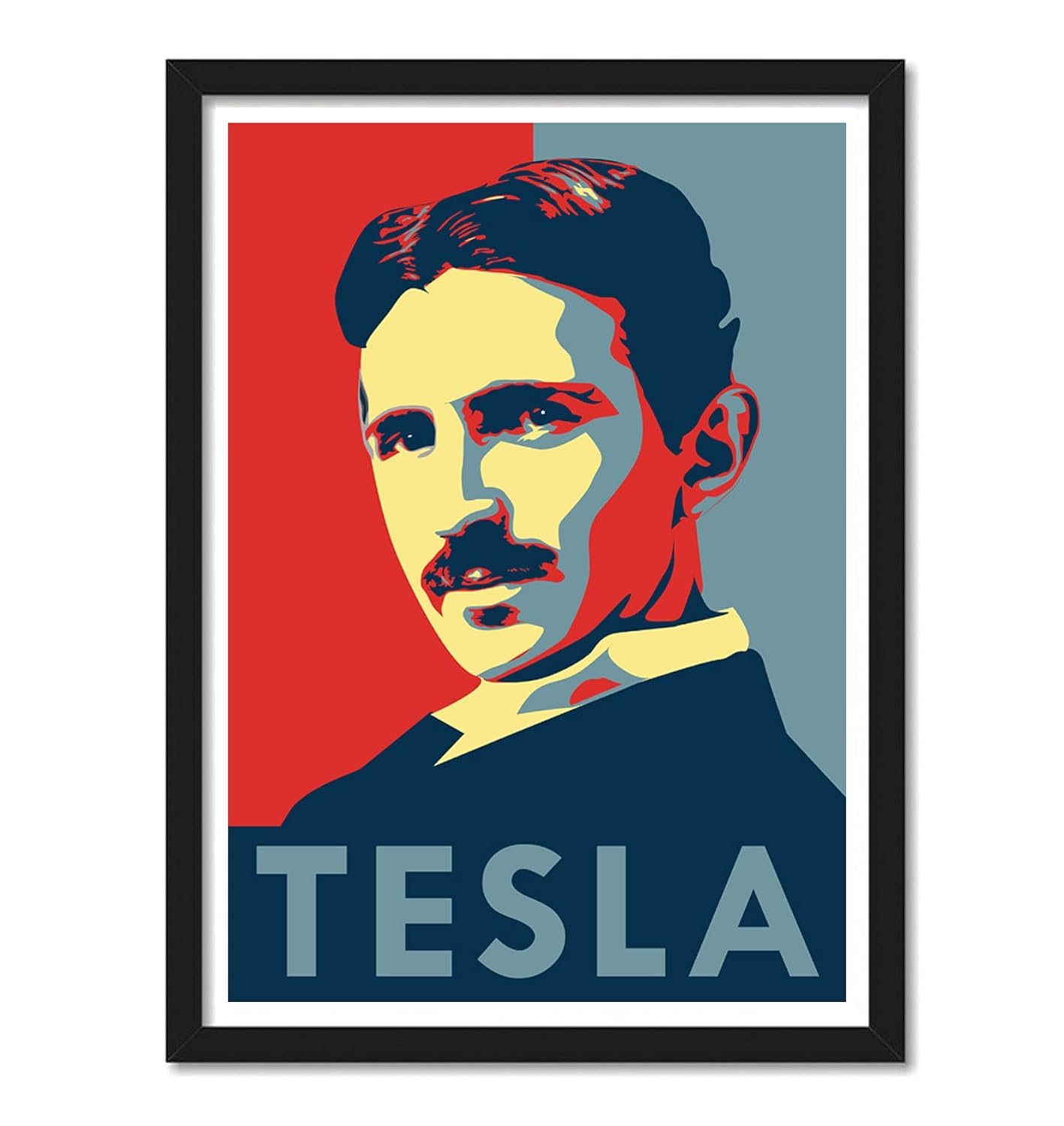 Nikola Tesla Motivational Art work