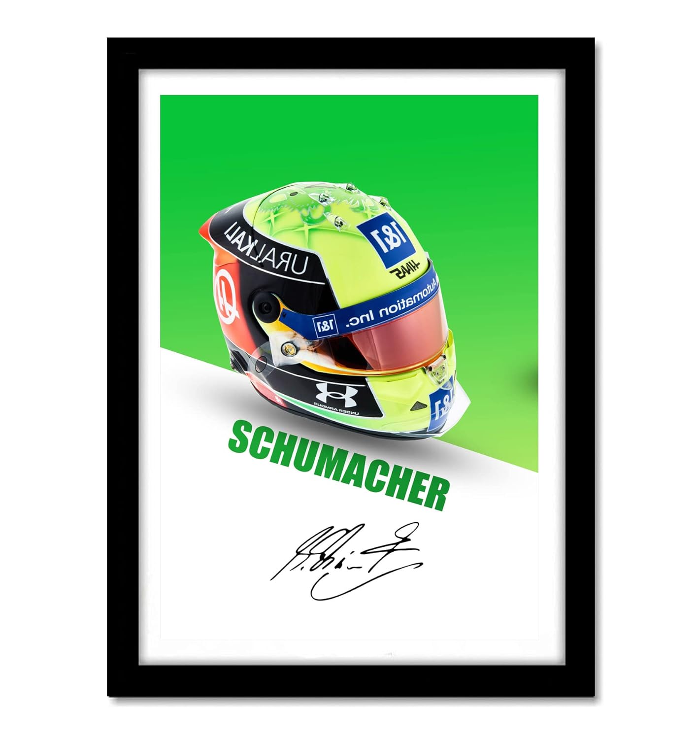 Michael Schumacher Motorsports Art work