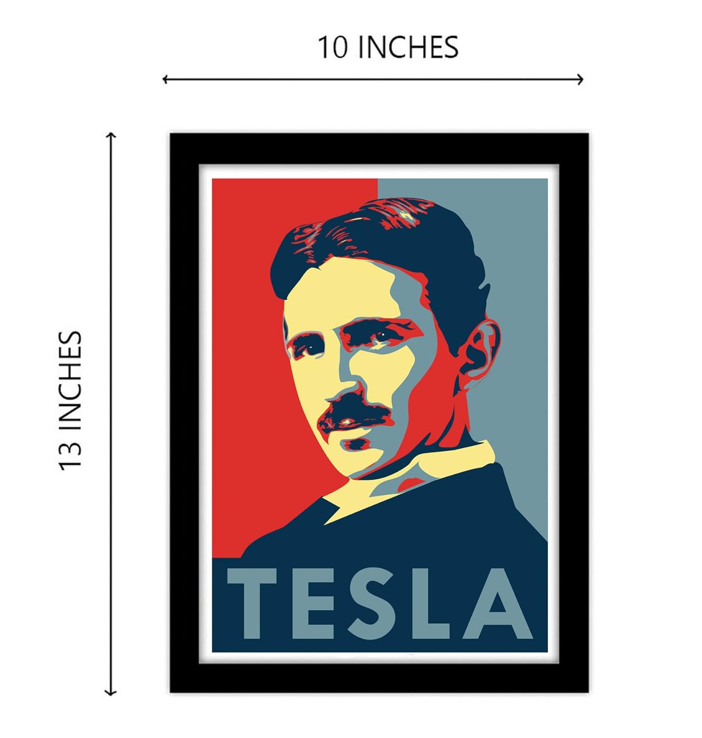 Nikola Tesla Motivational Art work