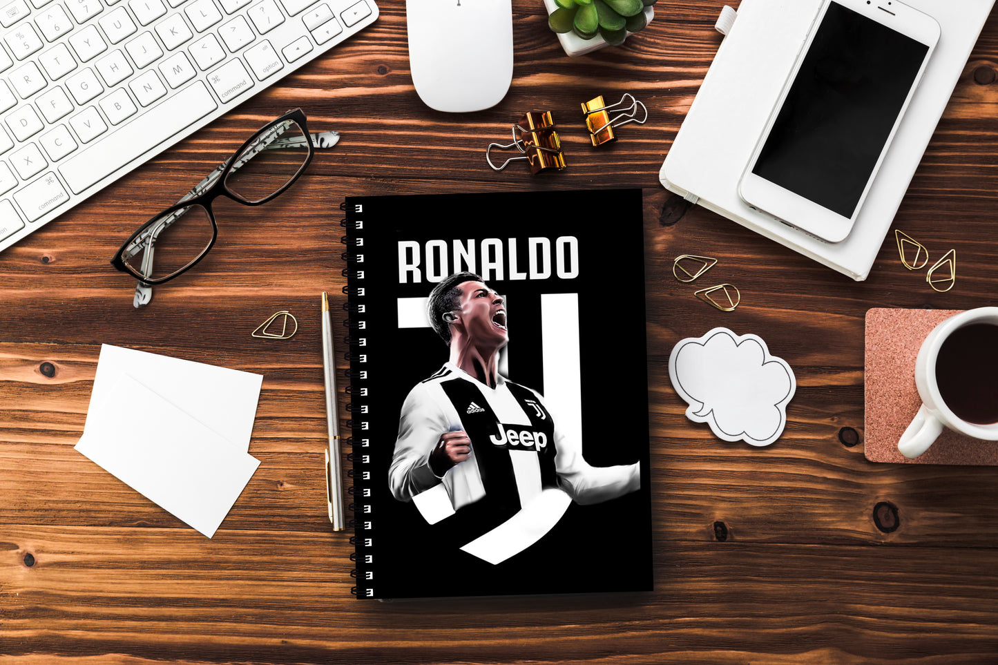 Cristiano Ronaldo Printed Notebook