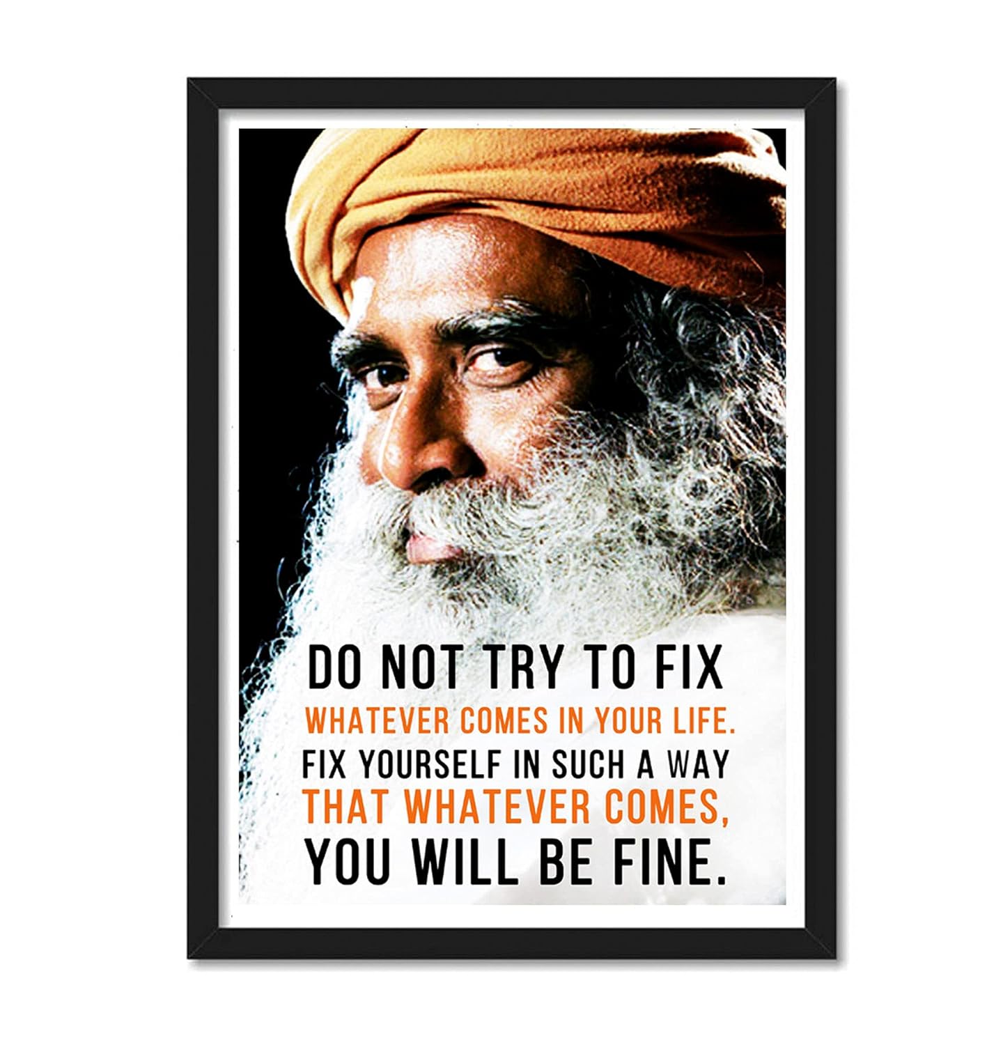 Sadhguru Motivational Art work