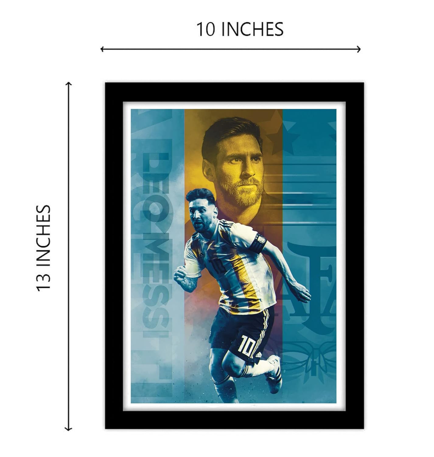 Lionel Messi 30 Artwork