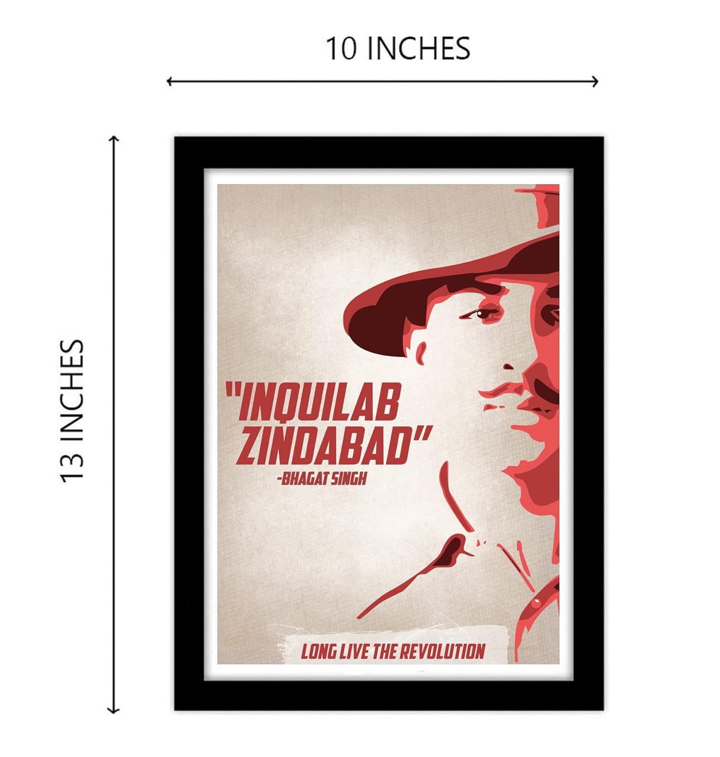 Bhagat Singh Motivational Art work