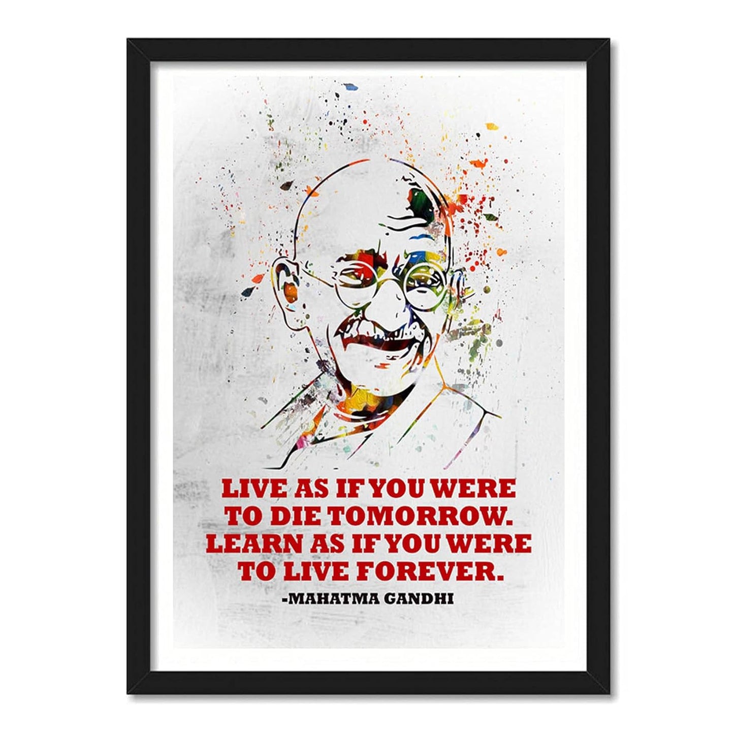 Mahatma Gandhi Motivational Art work