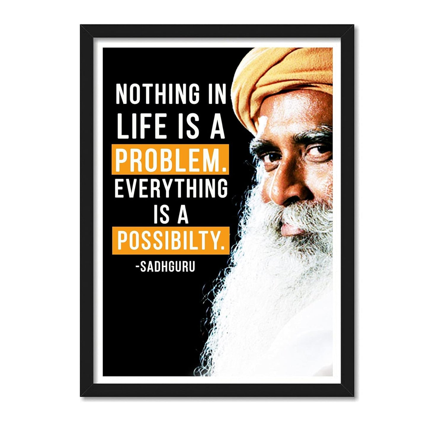 Sadhguru Motivational Art work