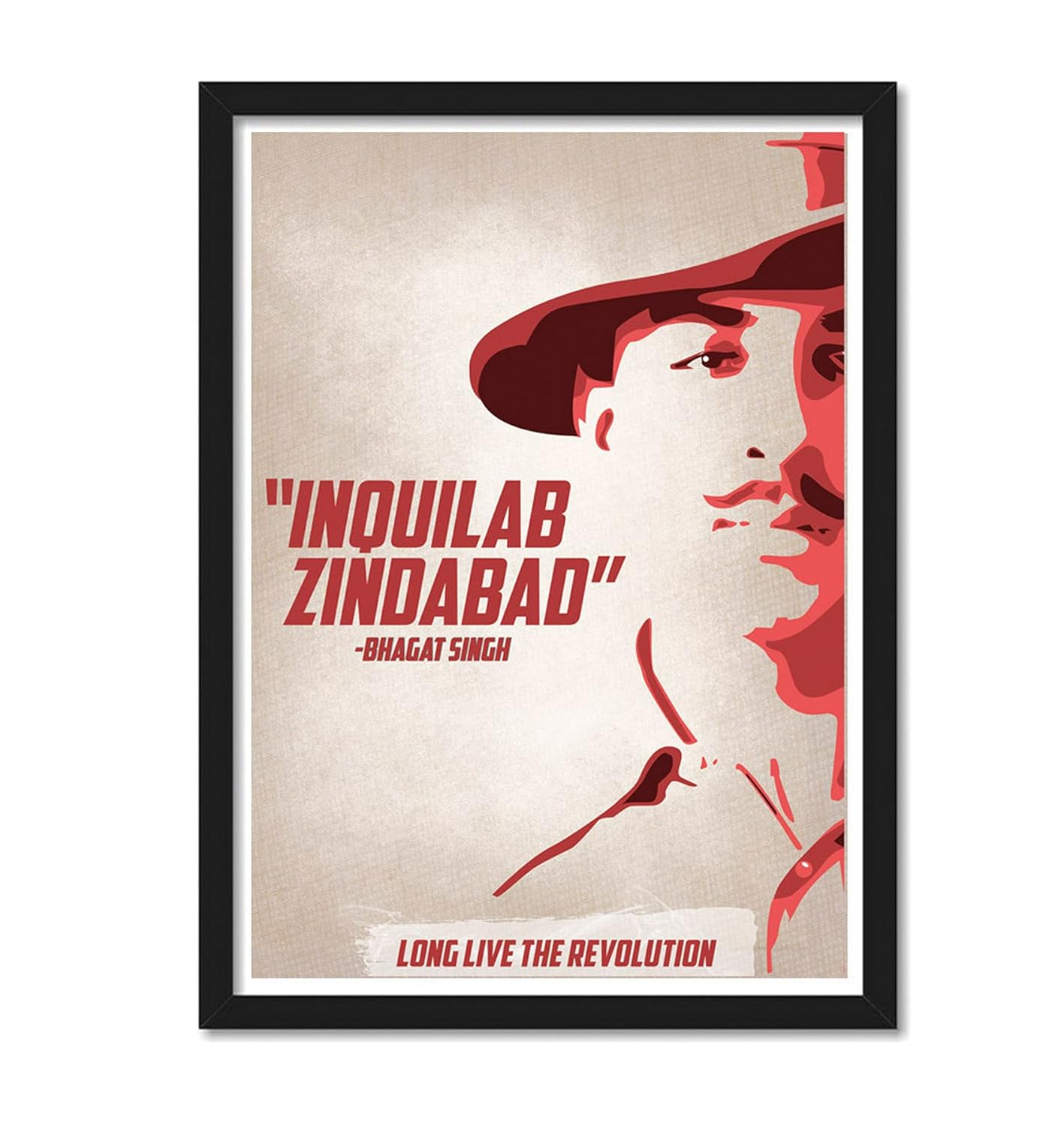 Bhagat Singh Motivational Art work