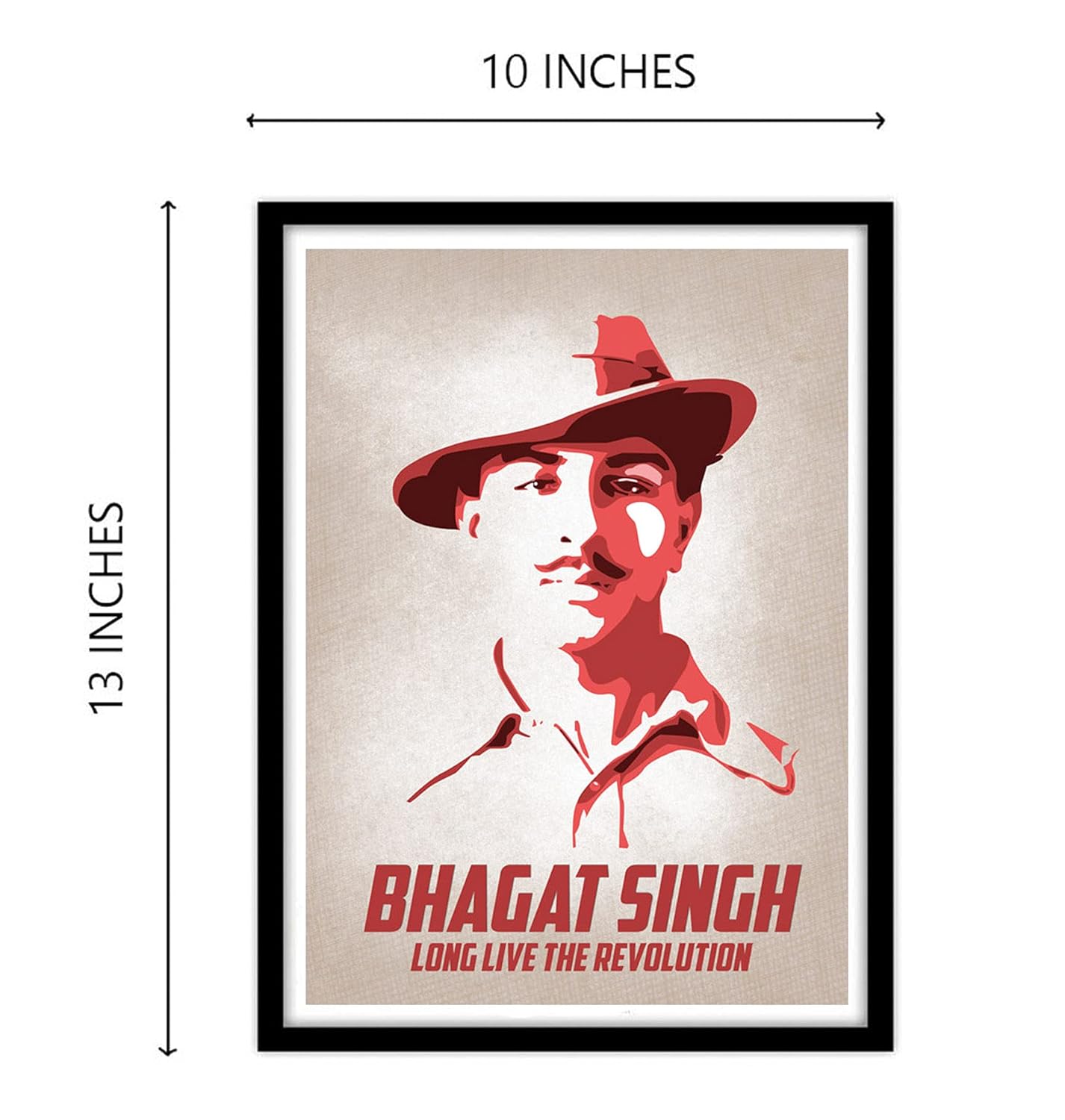 Bhagat Singh Motivational Art work