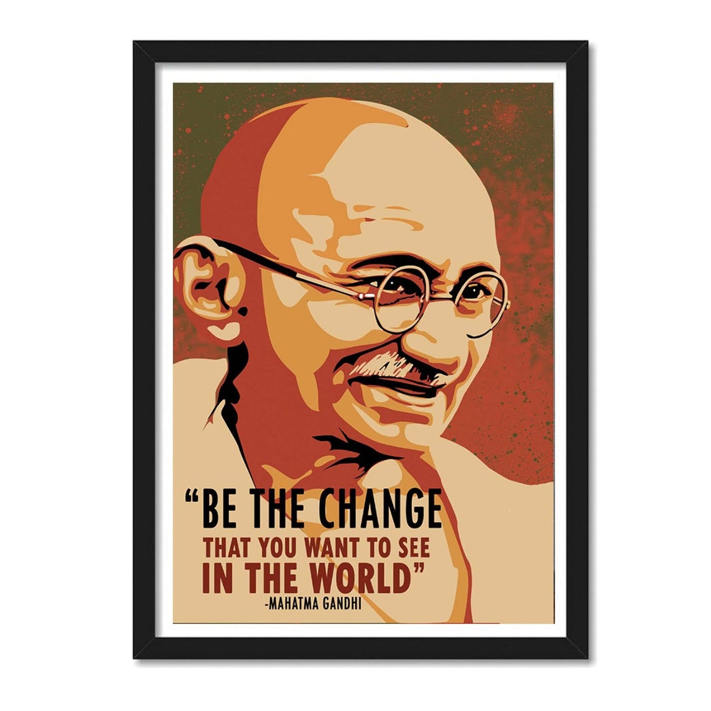 Mahatma Gandhi Motivational Art work