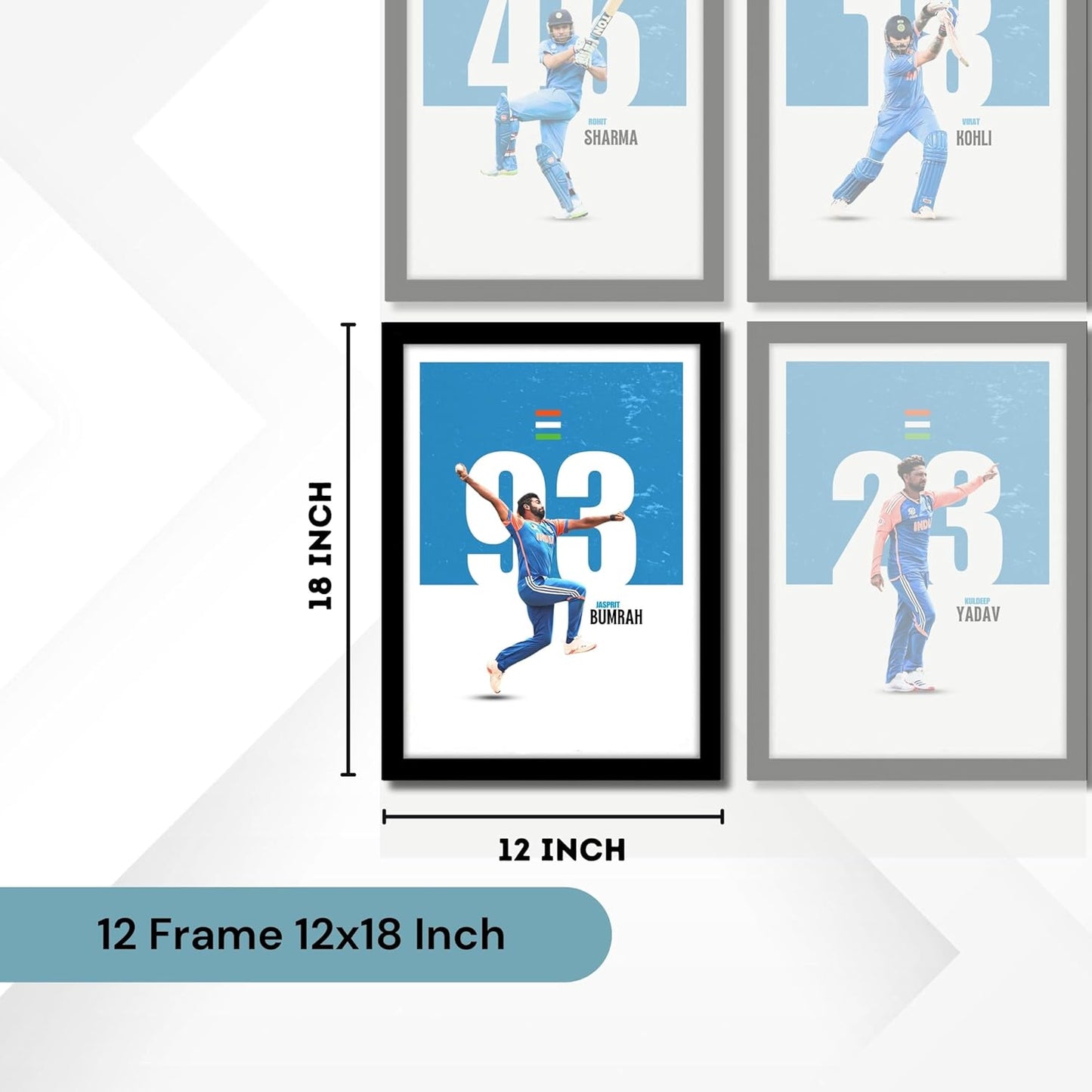 GOOD HOPE World Cup Squads Indian Cricket Player Combos Artwork(Set Of 10)