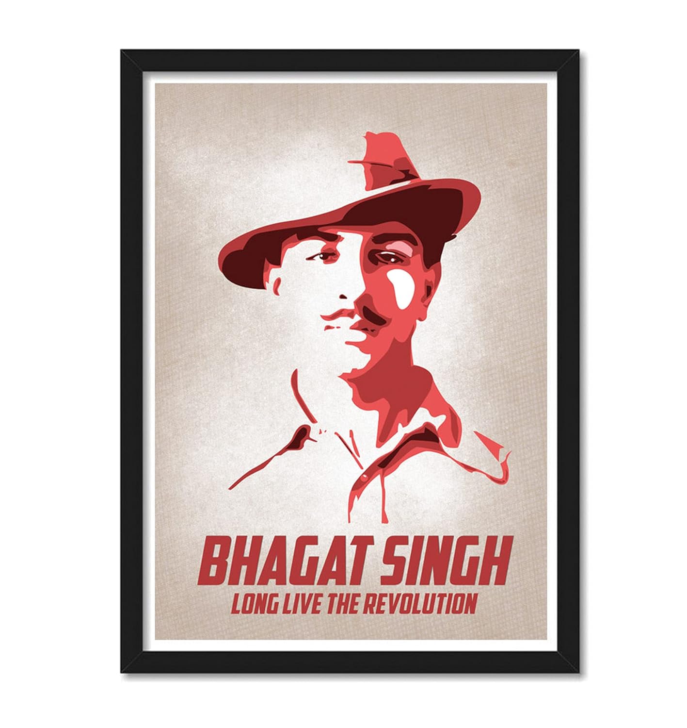 Bhagat Singh Motivational Art work