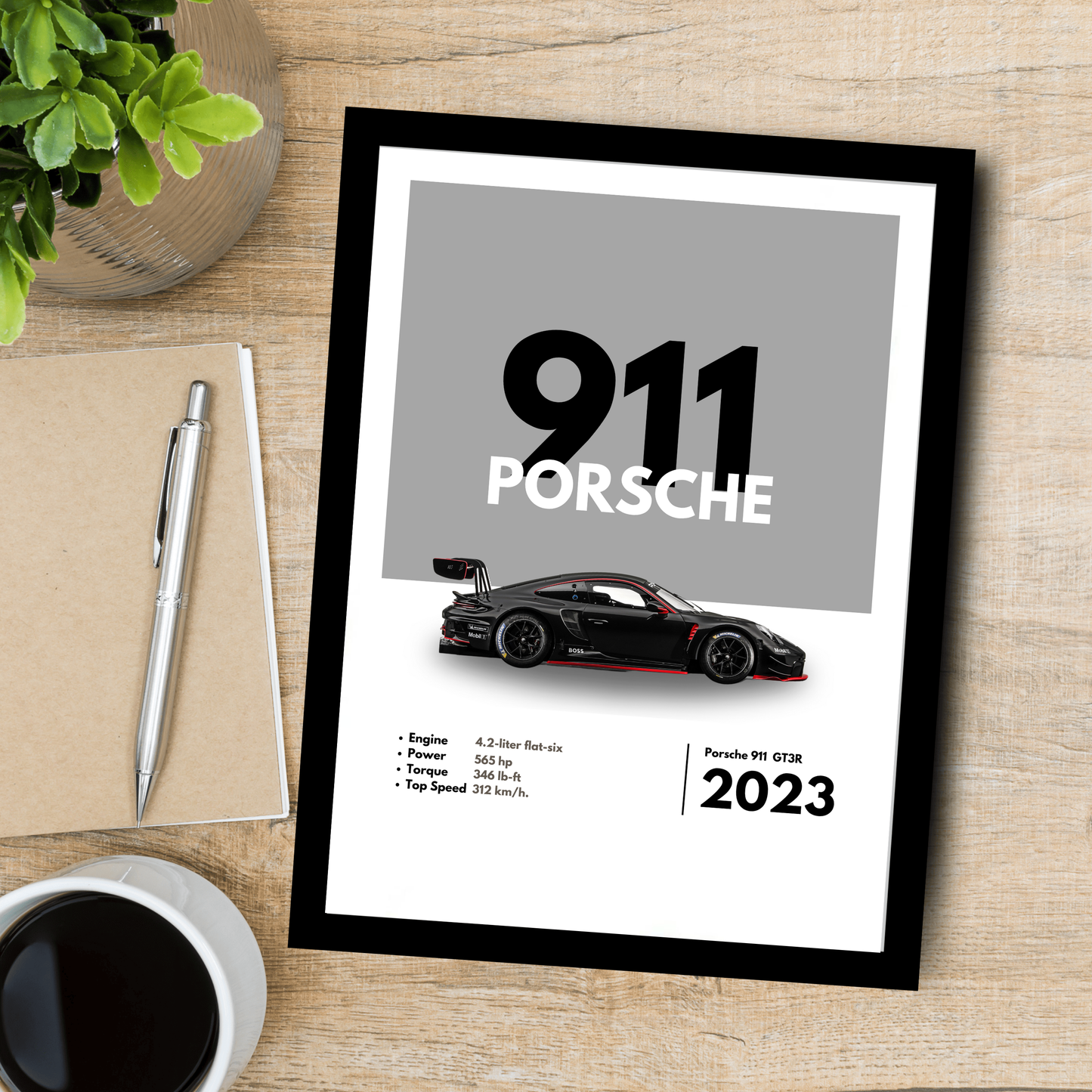 Porsche 911 Supercar Artwork