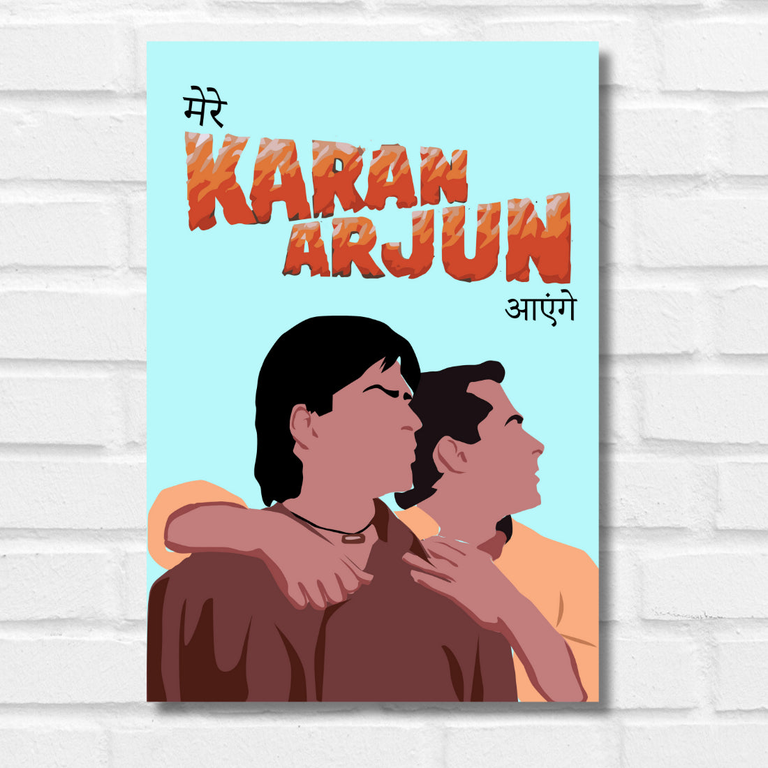 karan arjun movie poster salman khan shahrukh khan movie poster classic movies