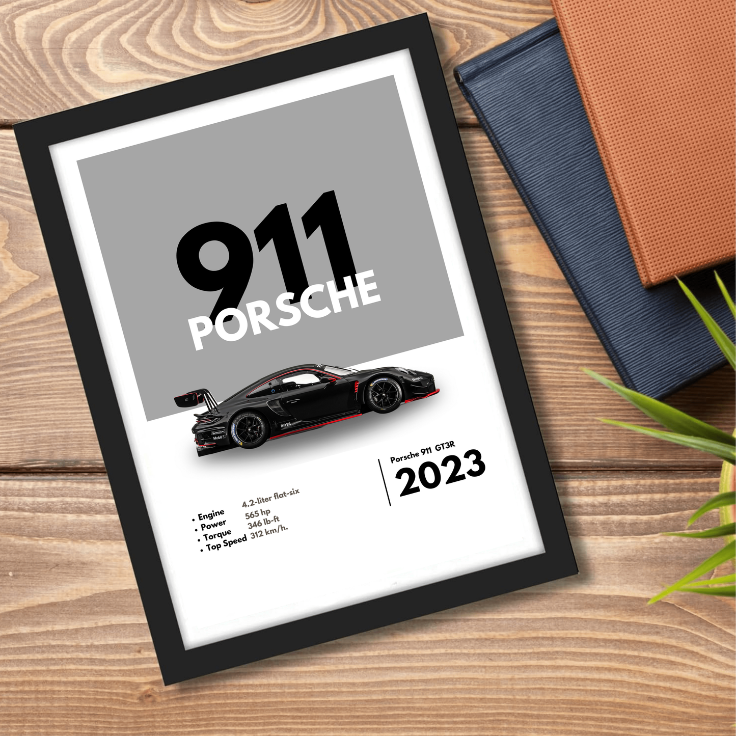 Porsche 911 Supercar Artwork