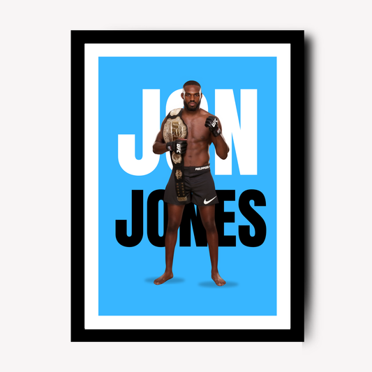 Jon Jones Martial Artist, Boxer Artwork