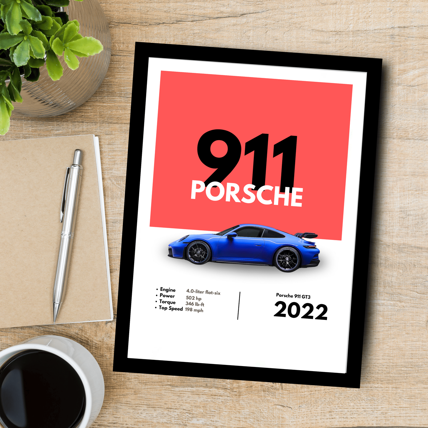 Porsche 911 Supercar Artwork