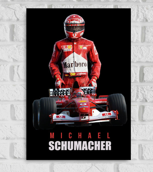 Michael Schumacher Motorsports Art work