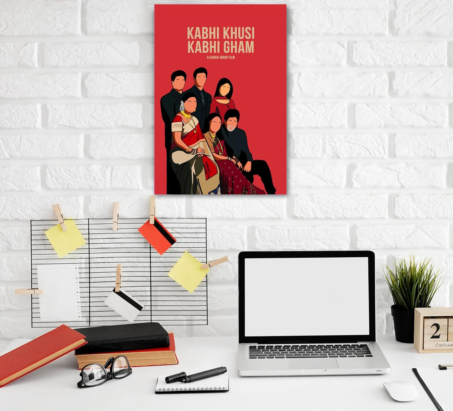 kabhi Khushi Kabhi Gham Movie Art work