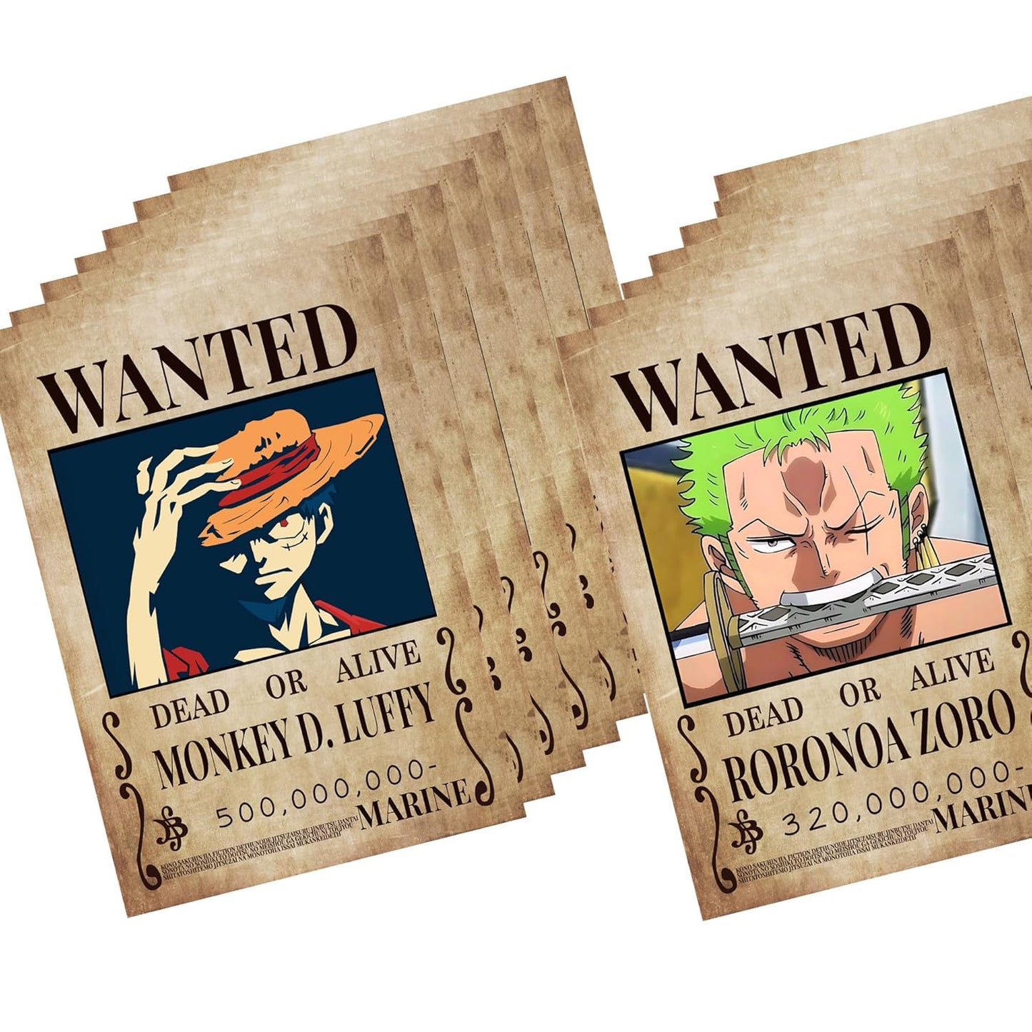 Good Hope One Piece Wanted (Set Of 20) Poster Artwork