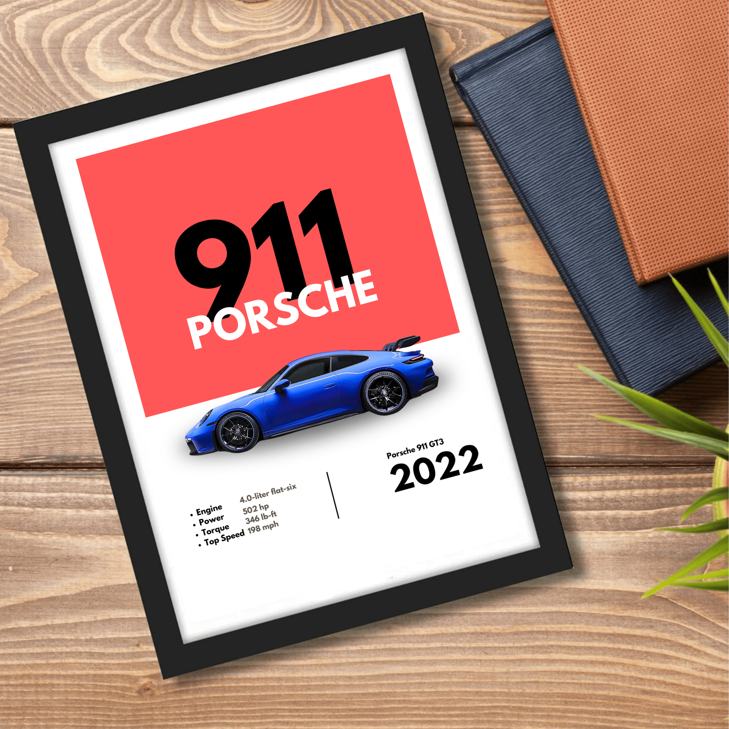 Porsche 911 Supercar Artwork