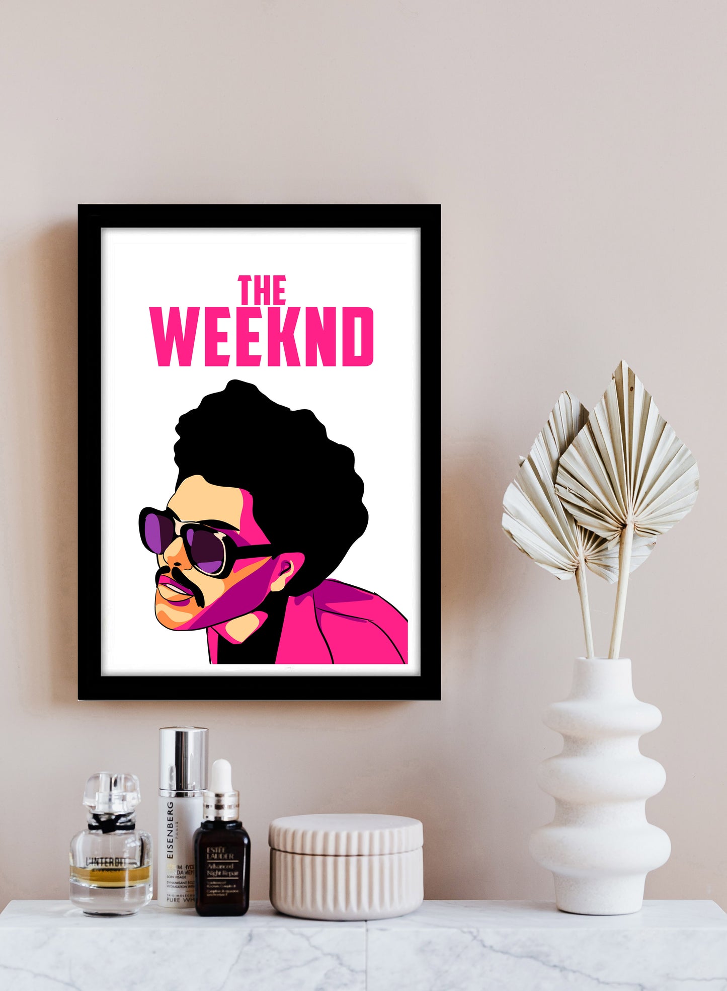 The Weeknd Singer Art work