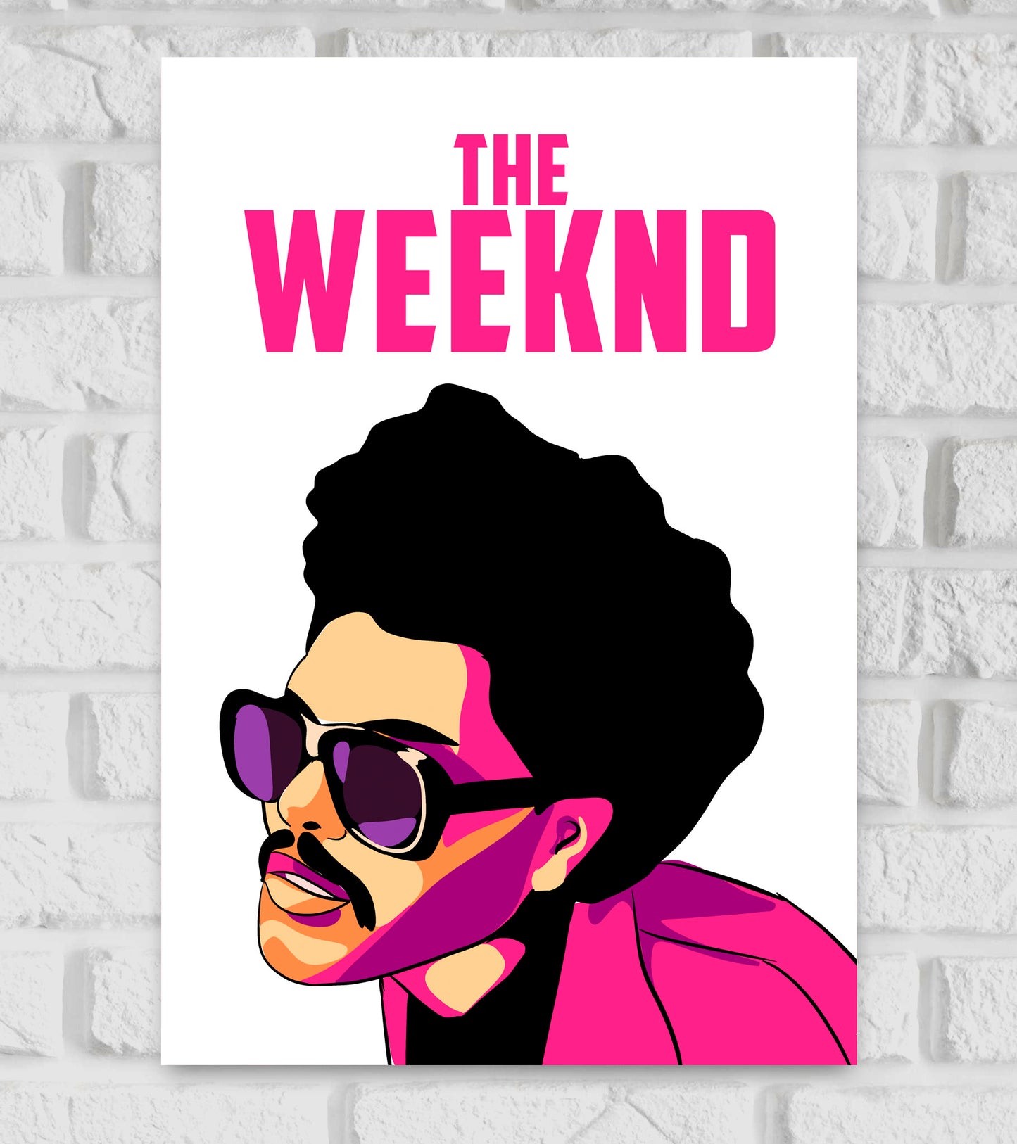 The Weeknd Singer Art work