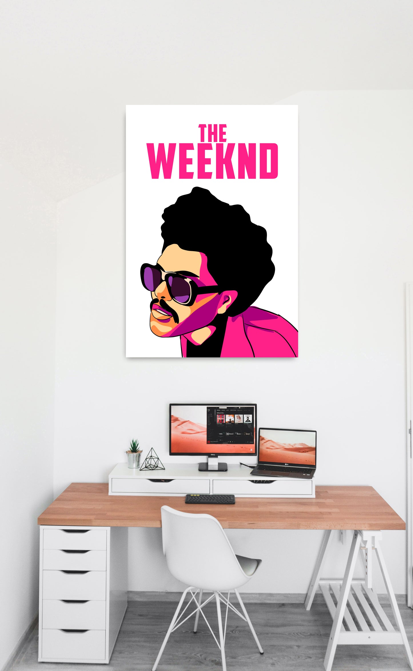 The Weeknd Singer Art work