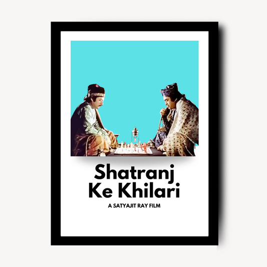 Shatranj Ke Khilari Satyajit Roy's Movies Artwork