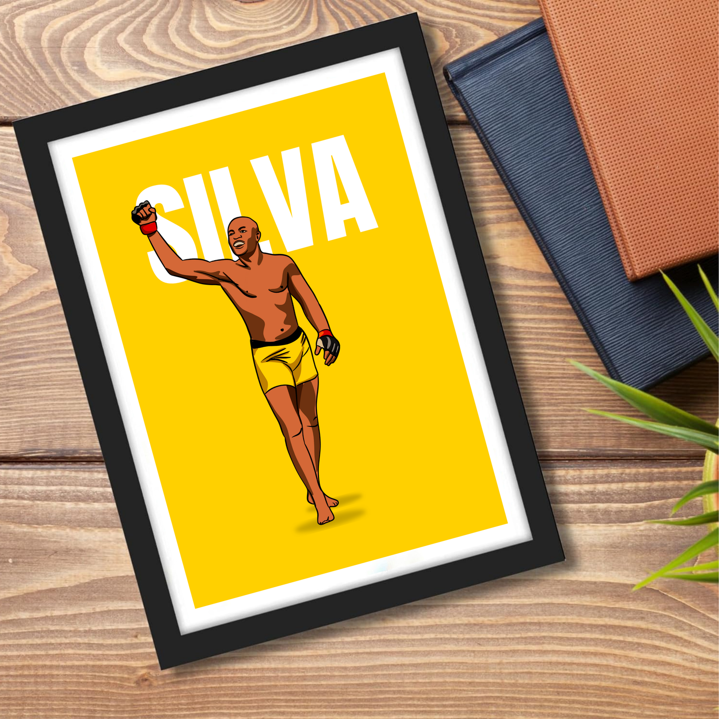 Anderson Silva Martial Artist, Boxer Artwork