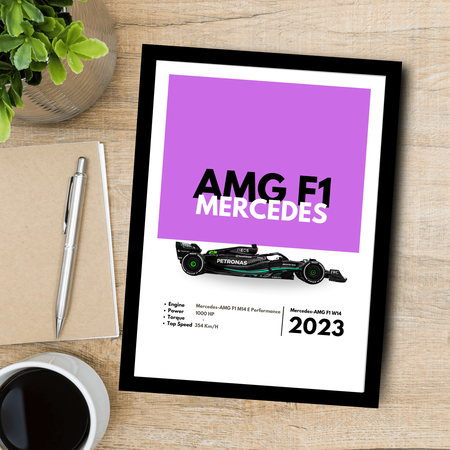 Mercedes AMG F1 Supercar Artwork