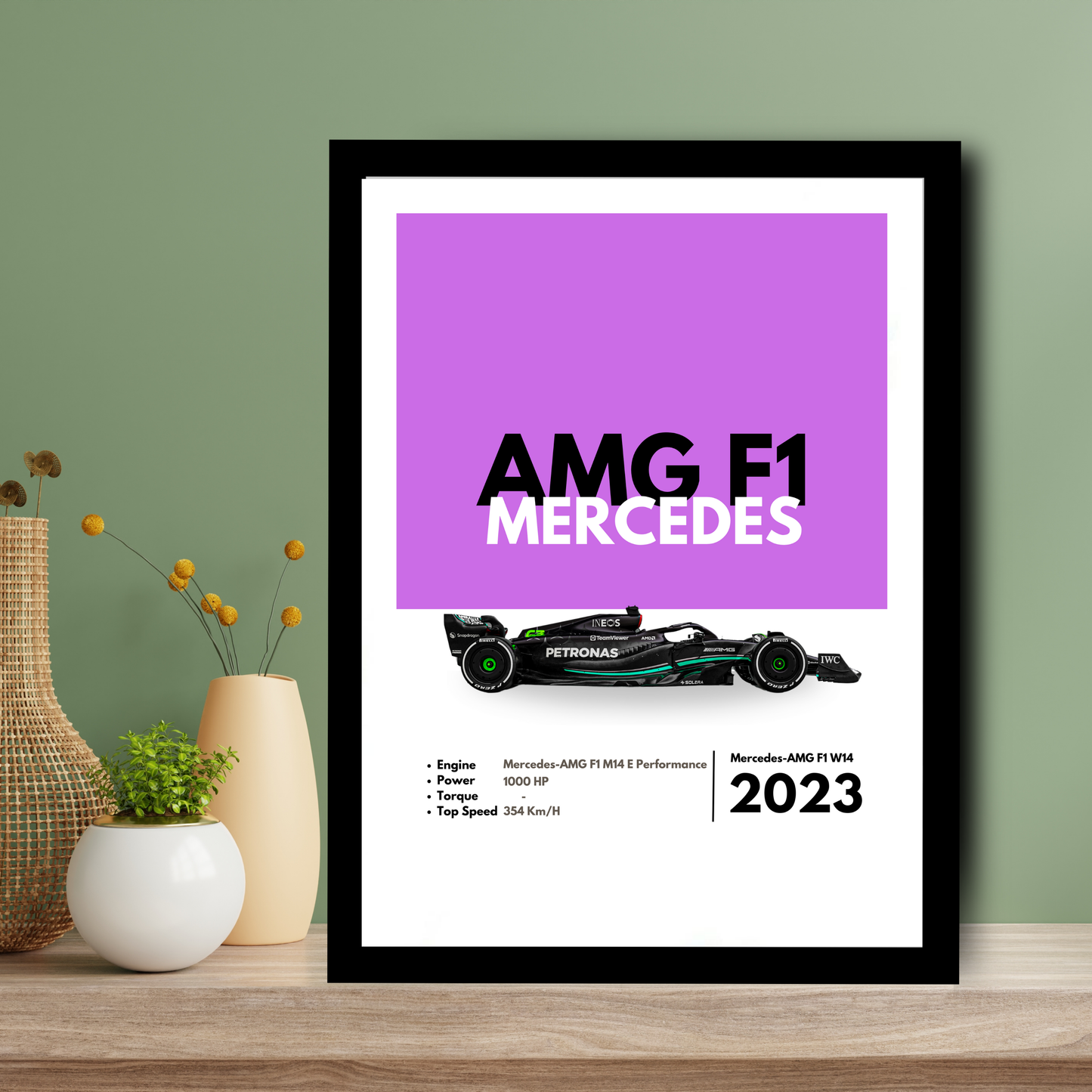 Mercedes AMG F1 Supercar Artwork