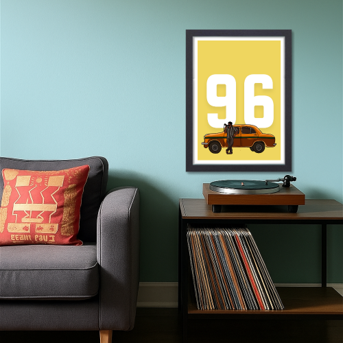 "96" movie Poster Frame Indian Actor Vijay Sethupathi Framed Posters Bollywood Movie Artwork Canvas Painting Photo Frames for wall Decor Bedroom Living Room Dining Hall Restraunt Cafe Home & Office Decoration, 96 movie poster, 96 movie poster 4k, 96 movie poster hd, 96 movie poster hd 4k, 96 movie poster images, 96 movie poster png, 96 movie wall poster, 96 tamil movie poster, 96 movie wall posters, 96 movie wallpaper, 96 movie wallpaper 4k, 96 movie wallpaper hd, tamil movie posters, tamil movie poster pro