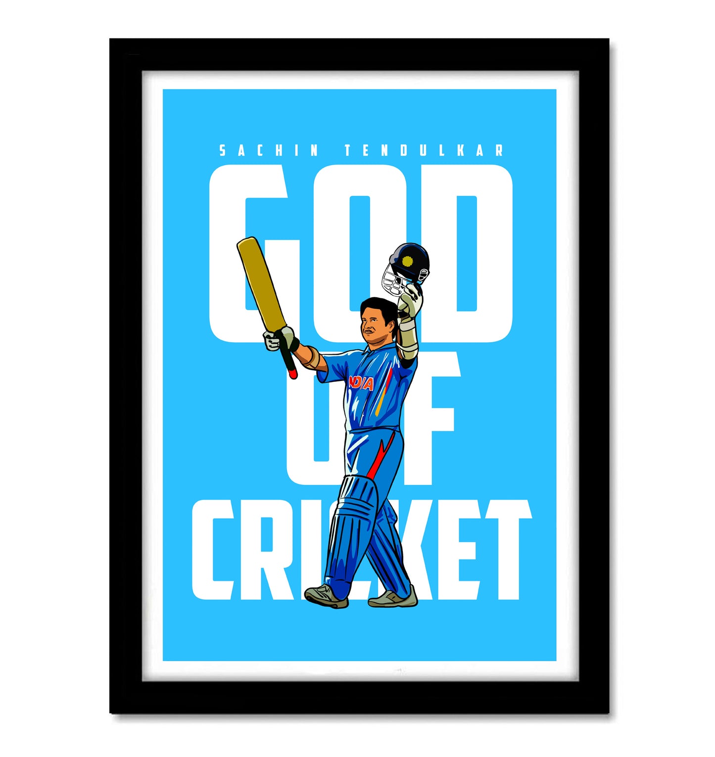 Sachin Tendulkar Art work