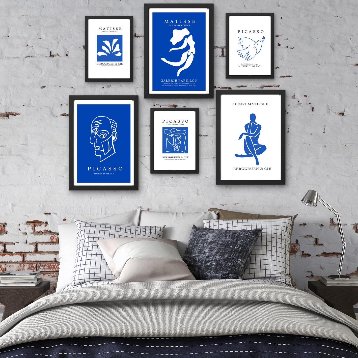 Good Hope Henri Matisse, Piccasso Wall Art Prints Set of 6