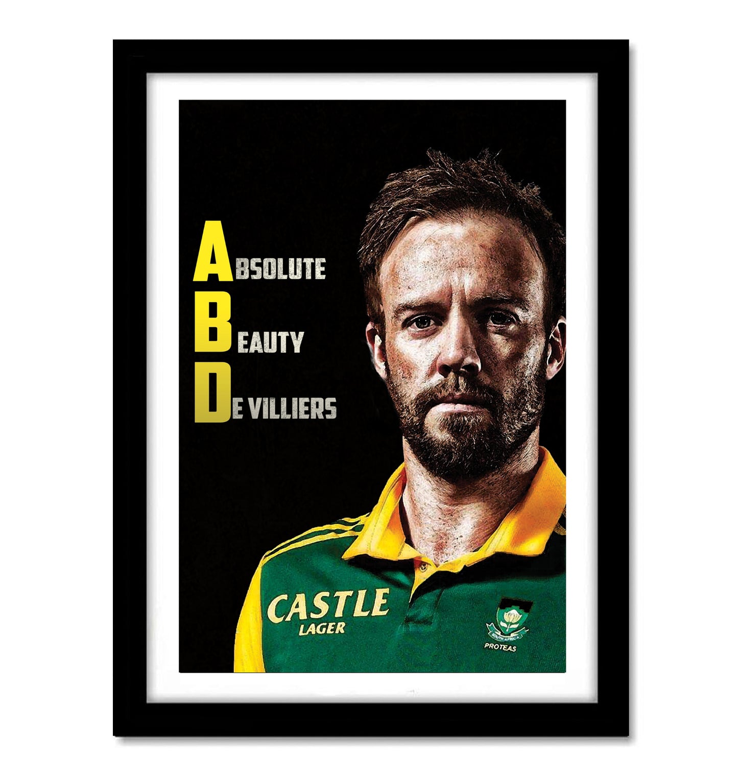 AB De Villiers Art work