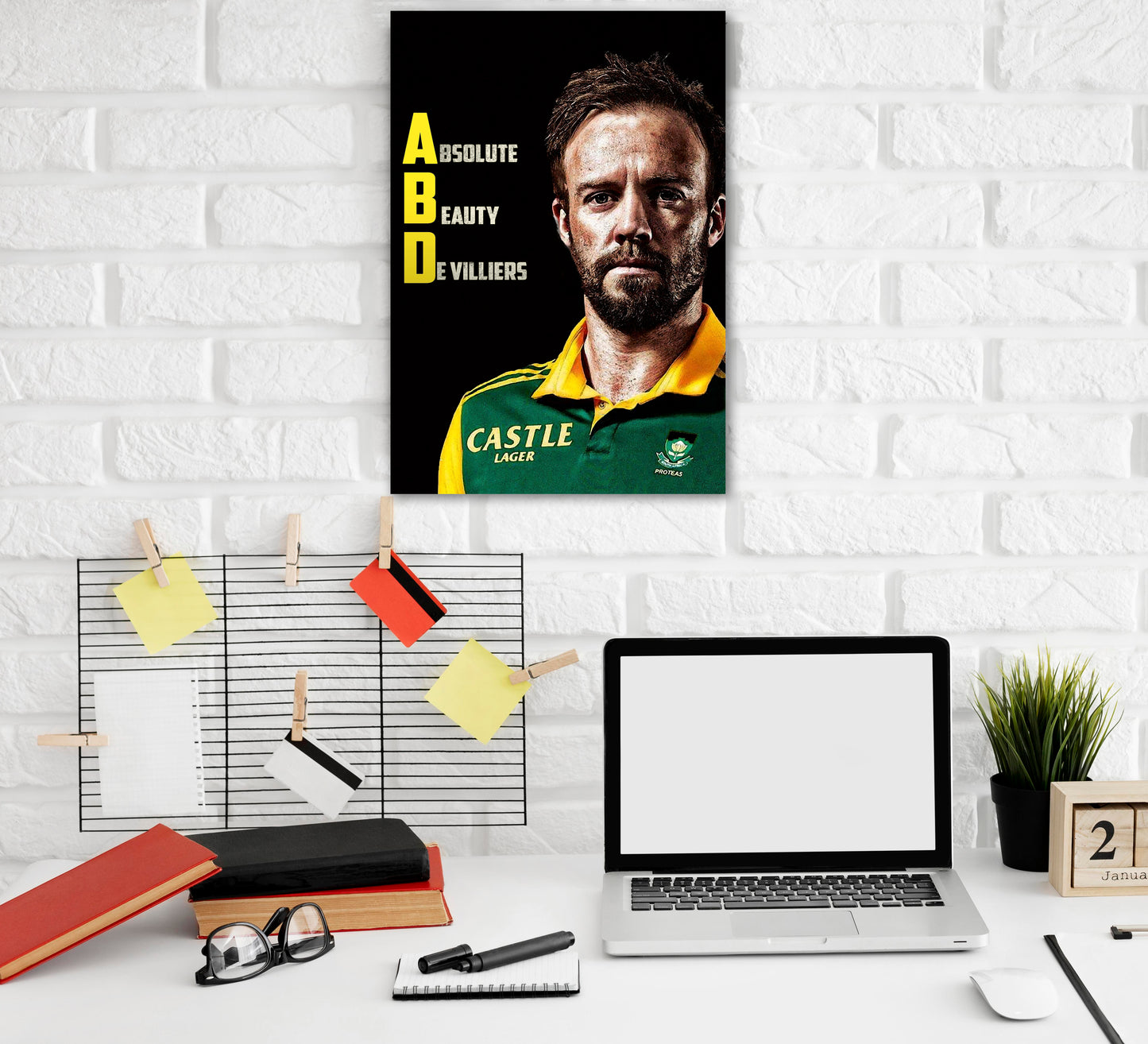 AB De Villiers Art work