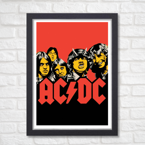 Ac Dc Music Band Poster Singers Artwork Posters Vintage Music Band Frame Musicians Canvas Framed Poster for Cafe Restraunt Wall Decor Livingroom Bedroom Walls Decoration, ac dc poster, ac dc poster vintage, ac dc posters for sale, ac dc posters autralia, ac dc poster 2025, ac dc poster back in black, ac dc poster black & white, singers posters design, posters for wall posters for room decor, posters for bedroom, posters for wall decor, posters for room aesthetic, singers poster, singers posters for room
