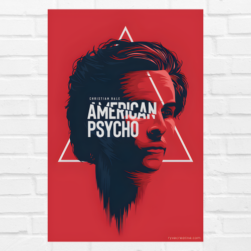 American Psycho Movie Poster Frame Horror Comedy Film Artwork Framed Posters Hollywood Movies Canvas Painting Photo Frames for Wall Decor Living Room Bedroom Art Study Room Restraunt Cafe Office & Home Decoration, American Psycho movie poster, American Psycho movie poster original, American Psycho movie poster font, American Psycho movie poster hd, American Psycho movie poster framed, American Psycho movie poster 24x36, American Psycho official movie poster, American Psycho japanese movie poster