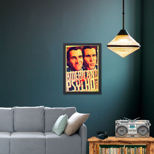 American Psycho Movie Poster Movie Comedy Horror Film Art work Framed Posters Hollywood Movie Canvas Painting Photo Frames for Wall decor Home Decoration Living Room Bedroom Office Study Room Cafe Restraunt, American Psycho poster, American Psycho poster 4k, American Psycho poster hd, American Psycho poster original, American Psycho poster art, American Psycho poster pinterest, American Psycho poster black and white, American Psycho poster 24x36, American Psycho poster amazon, American Psycho poster framed