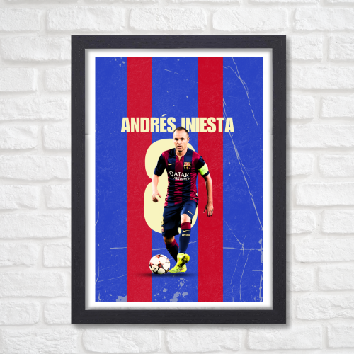 Andres Iniesta Poster Frame Spanish Former Footballer Framed Posters Football Player Game Sport Players Artwork Canvas Painting with Photo Frames for wall decor for Livingroom restraunt cafe Boys room bedroom turf Home & Office Decoration, Andres Iniesta poster, Andres Iniesta art, poster andres iniesta, andres iniesta wallpaper,  andres iniesta wallpaper 4k, andres iniesta wallpaper hd, andres iniesta painting, andres iniesta painting poster, footballers posters, Football players posters, football poster