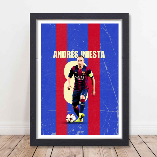 Andres Iniesta Poster Frame Spanish Former Footballer Framed Posters Football Player Game Sport Players Artwork Canvas Painting with Photo Frames for wall decor for Livingroom restraunt cafe Boys room bedroom turf Home & Office Decoration, Andres Iniesta poster, Andres Iniesta art, poster andres iniesta, andres iniesta wallpaper,  andres iniesta wallpaper 4k, andres iniesta wallpaper hd, andres iniesta painting, andres iniesta painting poster, footballers posters, Football players posters, football poster
