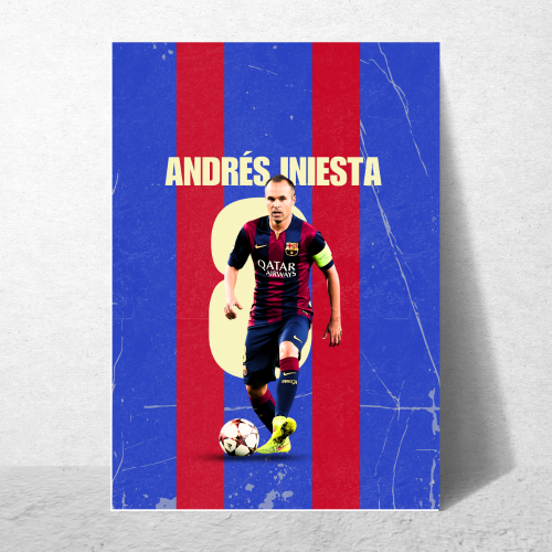 Andres Iniesta Poster Frame Spanish Former Footballer Framed Posters Football Player Game Sport Players Artwork Canvas Painting with Photo Frames for wall decor for Livingroom restraunt cafe Boys room bedroom turf Home & Office Decoration, Andres Iniesta poster, Andres Iniesta art, poster andres iniesta, andres iniesta wallpaper,  andres iniesta wallpaper 4k, andres iniesta wallpaper hd, andres iniesta painting, andres iniesta painting poster, footballers posters, Football players posters, football poster