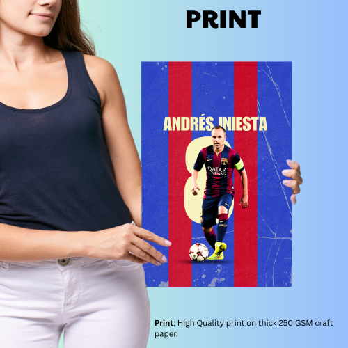 Andres Iniesta Poster Frame Spanish Former Footballer Framed Posters Football Player Game Sport Players Artwork Canvas Painting with Photo Frames for wall decor for Livingroom restraunt cafe Boys room bedroom turf Home & Office Decoration, Andres Iniesta poster, Andres Iniesta art, poster andres iniesta, andres iniesta wallpaper,  andres iniesta wallpaper 4k, andres iniesta wallpaper hd, andres iniesta painting, andres iniesta painting poster, footballers posters, Football players posters, football poster