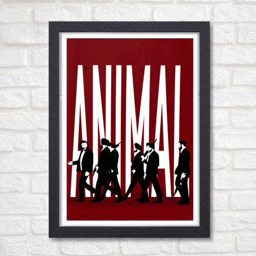 Bollywood Movie Animal Poster Frame Actor Ranbir Kapoor Movies Framed Posters Canvas Painting Artwork Photo Frames For Wall Decor Restraunt Cafe Bedroom Living Room Decoration Home Office, Animal Movie Poster, Animal Movie Poster 4k, Animal Movie Poster hd, Animal Movie Poster family, Animal Movie Poster tripti dimri, Animal Movie Poster background, Animal Movie Poster Ranbir Kapoor, Animal Movie Ranbir Poster, Animal Movie Poster reaction, Ranbir Kapoor Animal Poster, Ranbir Kapoor Animal movie Poster