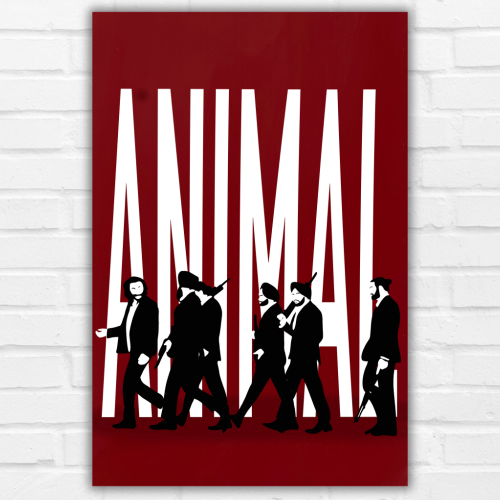 Bollywood Movie Animal Poster Frame Actor Ranbir Kapoor Movies Framed Posters Canvas Painting Artwork Photo Frames For Wall Decor Restraunt Cafe Bedroom Living Room Decoration Home Office, Animal Movie Poster, Animal Movie Poster 4k, Animal Movie Poster hd, Animal Movie Poster family, Animal Movie Poster tripti dimri, Animal Movie Poster background, Animal Movie Poster Ranbir Kapoor, Animal Movie Ranbir Poster, Animal Movie Poster reaction, Ranbir Kapoor Animal Poster, Ranbir Kapoor Animal movie Poster