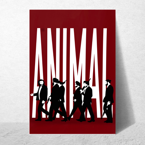 Bollywood Movie Animal Poster Frame Actor Ranbir Kapoor Movies Framed Posters Canvas Painting Artwork Photo Frames For Wall Decor Restraunt Cafe Bedroom Living Room Decoration Home Office, Animal Movie Poster, Animal Movie Poster 4k, Animal Movie Poster hd, Animal Movie Poster family, Animal Movie Poster tripti dimri, Animal Movie Poster background, Animal Movie Poster Ranbir Kapoor, Animal Movie Ranbir Poster, Animal Movie Poster reaction, Ranbir Kapoor Animal Poster, Ranbir Kapoor Animal movie Poster