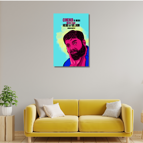 Anurag Kashyap Poster Frame Indian Filmmaker & Actor Quotes Framed Posters Canvas Paintings Artwork Photo Frames for Wall Decor Restraunt Cafe Bedroom Living Room Dining Hall Kitchen & Office walls Decoration, anurag kashyap poster, anurag kashyap movie poster, anurag kashyap posters, anurag kashyap pics, anurag kashyap photos, anurag kashyap painting posters, anurag kashyap poster design, anurag kashyap poster in hindi, anurag kashyap painting frame, Indian Filmmakers posters