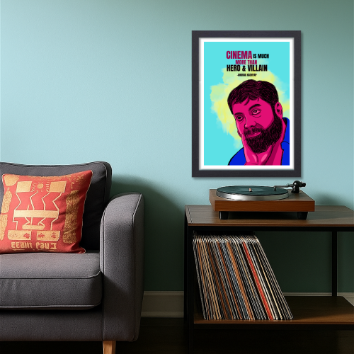 Anurag Kashyap Poster Frame Indian Filmmaker & Actor Quotes Framed Posters Canvas Paintings Artwork Photo Frames for Wall Decor Restraunt Cafe Bedroom Living Room Dining Hall Kitchen & Office walls Decoration, anurag kashyap poster, anurag kashyap movie poster, anurag kashyap posters, anurag kashyap pics, anurag kashyap photos, anurag kashyap painting posters, anurag kashyap poster design, anurag kashyap poster in hindi, anurag kashyap painting frame, Indian Filmmakers posters